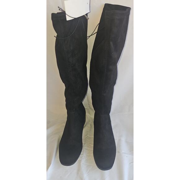 Kenneth Cole Stanford Tall Boots, Black, New in Box - Picture 4 of 6